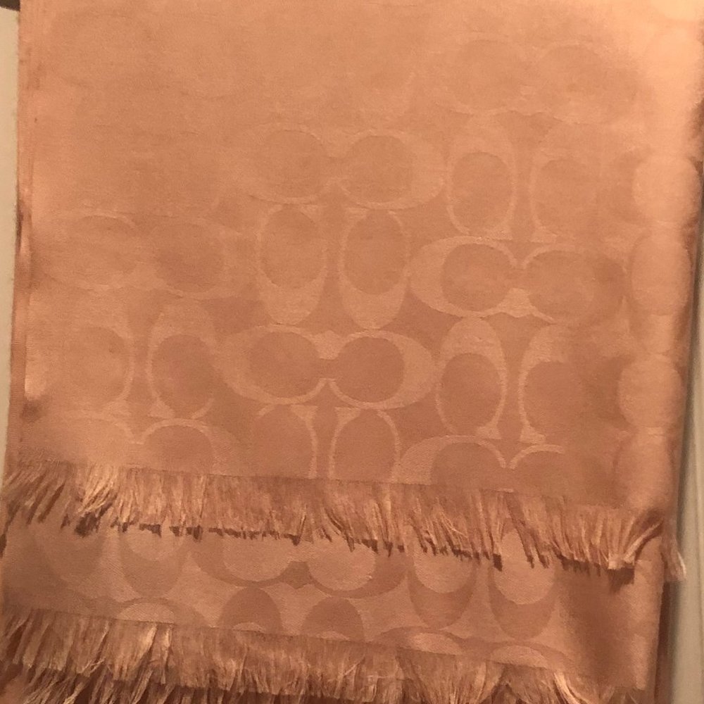 COACH Blush Scarf
